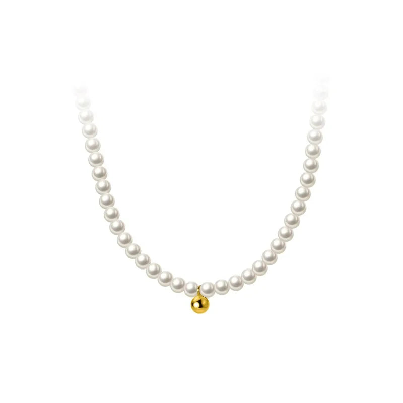 Round Waterproof Non Tarnish Jewelry Set for Women with 18K Gold Plated 304 Stainless Steel and Resin Inlay